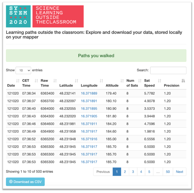 Building the observation mapper