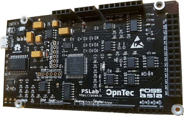 PSLab.io - Pocket Science Lab: First impressions from a ‘different’ board